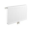 90x100 cm Type 22 - 2934 Watt - ECA Paneelradiator Compact 8 geribbelde voorzijde - Wit (Ral 9016)