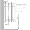 60x80 cm Type 33 - 2546 Watt - ECA Paneelradiator Compact 8 vlakke voorzijde - Wit (Ral 9016)
