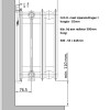 50x80 cm Type 33 - 2203 Watt - ECA Paneelradiator Compact 8 vlakke voorzijde - Mat Zwart (Ral 9005)