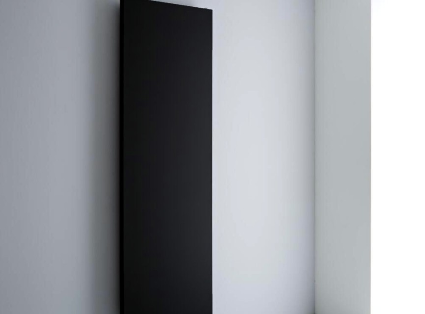 200x60 cm Type 20 - 2214 Watt - Oppio Verticale radiator vlakke voorzijde - Mat Zwart (Ral 9005)