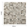 Oppio Geborsteld MINI blokjes Goud - Zelfklevend Mozaiek 265x265x4mm