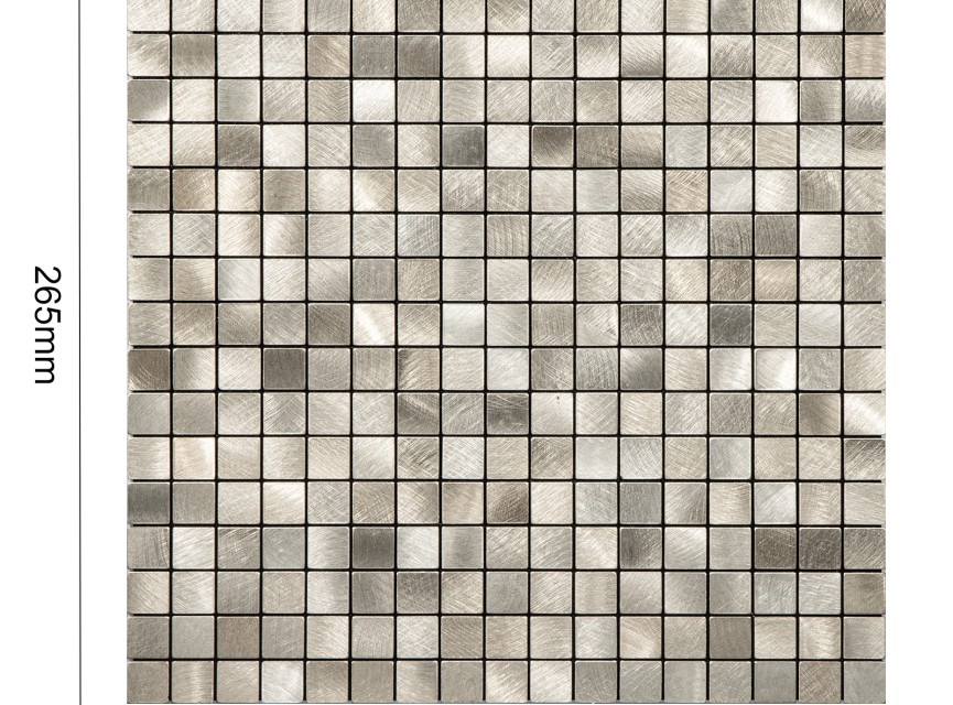 Oppio Geborsteld MINI blokjes Goud - Zelfklevend Mozaiek 265x265x4mm