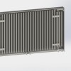 60x120 cm Type 11 - 1409 Watt - ECA Paneelradiator Compact 8 vlakke voorzijde - Wit (Ral 9016)
