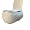 Oppio Diamond White Wandcloset – Glans Wit – Rimfree – Met Bidet-functie
