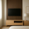 Oppio 120x280x0.8 cm - Houten Wandpaneel ESPRESSO ESSENCE - MES EN GROEF