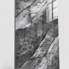 Oppio €69 PER PANEEL - PVC Wandpaneel Grijs Steen Marmerlook Hoogglans - 120x280x0,3 cm