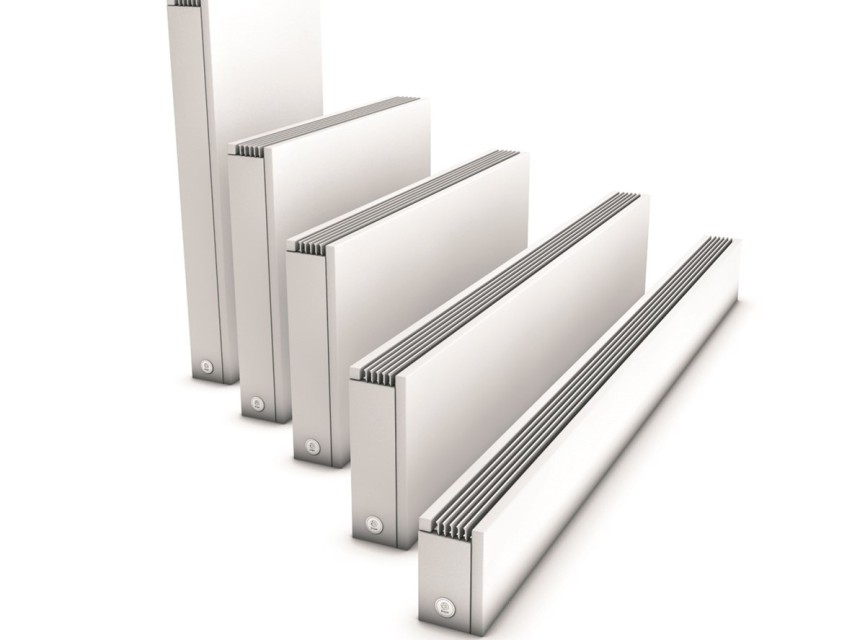 Jaga Strada Laag temperatuur radiator Wand H50 L50 Type 16, Wit RAL 9016 Soft Touch