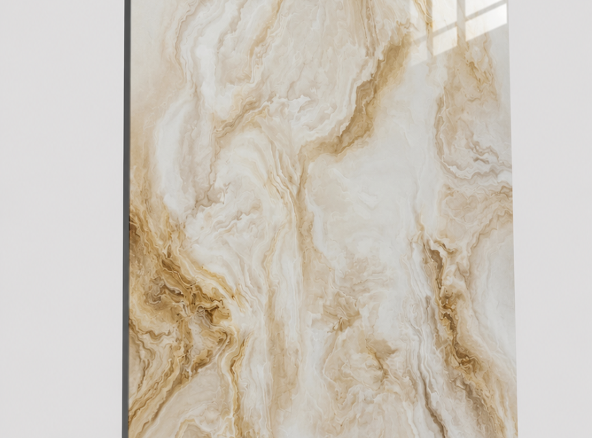 Oppio €67 PER PANEEL - 120x280x0,3 cm - PVC Wandpaneel NOOR - Hoogglans