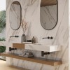 Oppio €49 PER PANEEL - PVC Wandpaneel Calacatta Gold Hoogglans - 120x280x0,3 cm