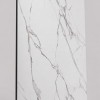 Oppio €84 PER PANEEL - PVC Wandpaneel MAT Calacatta Marmer Wit / Grijs - 120x280x0,3 cm