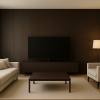 Oppio 120x280x0.8 cm - Houten Wandpaneel GRAPHITE GRAIN - MES EN GROEF