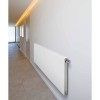 50x120 cm Type 22 - 2239 Watt - ECA Paneelradiator Compact 8 vlakke voorzijde - Wit (Ral 9016)