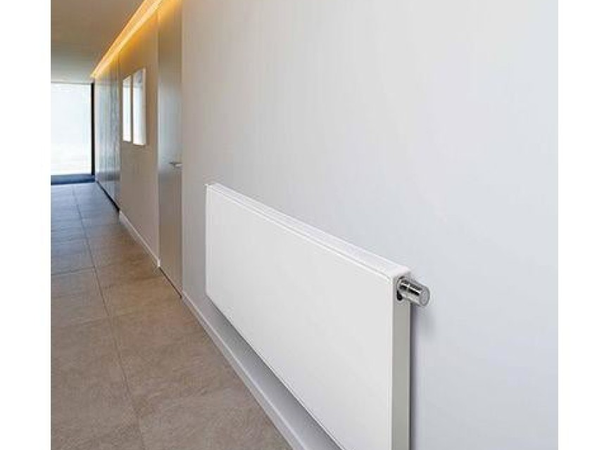 50x120 cm Type 22 - 2239 Watt - ECA Paneelradiator Compact 8 vlakke voorzijde - Wit (Ral 9016)