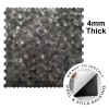 Oppio SHELL Tiles - Mother of PEARL HEXAGON wit - Zelfklevend Mozaiek 305x305x3.3mm