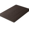 Oppio 120x280x0.8 cm - Houten Wandpaneel GRAPHITE GRAIN - MES EN GROEF