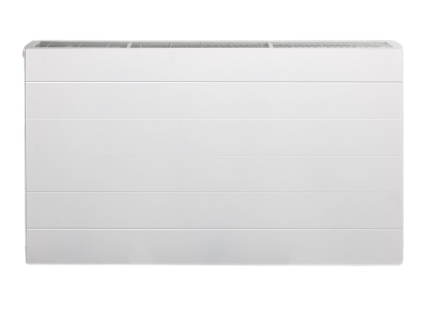 40x140 cm Type 22 - 2258 Watt - Oppio Paneelradiator Compact 6 gegroefde voorzijde - Wit (Ral 9016)