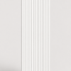 €37 PER PANEEL - 260x60 cm Wit Akoestische wand panelen lattenwand met Witte Vilt