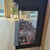 Amsterdam elektrische 3-zijdige haard 220 cm – LED Smart & Verwarming