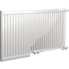 60x80 cm Type 22 - 1751 Watt - ECA Paneelradiator Compact 8 gegroefde voorzijde - Wit (Ral 9016)