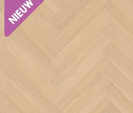 Select eiken visgraat dryback naturel PVC 750 x 150 x 2,5 mm