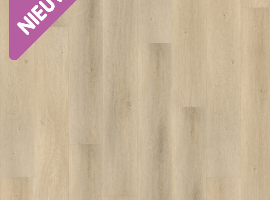 Natuur eiken click beige PVC 1219 x 178 x 4,5 mm