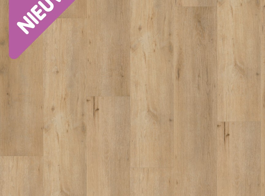 Rustiek eiken dryback gerookt PVC ( dryback ) 1219 x 229 x 2,5 mm
