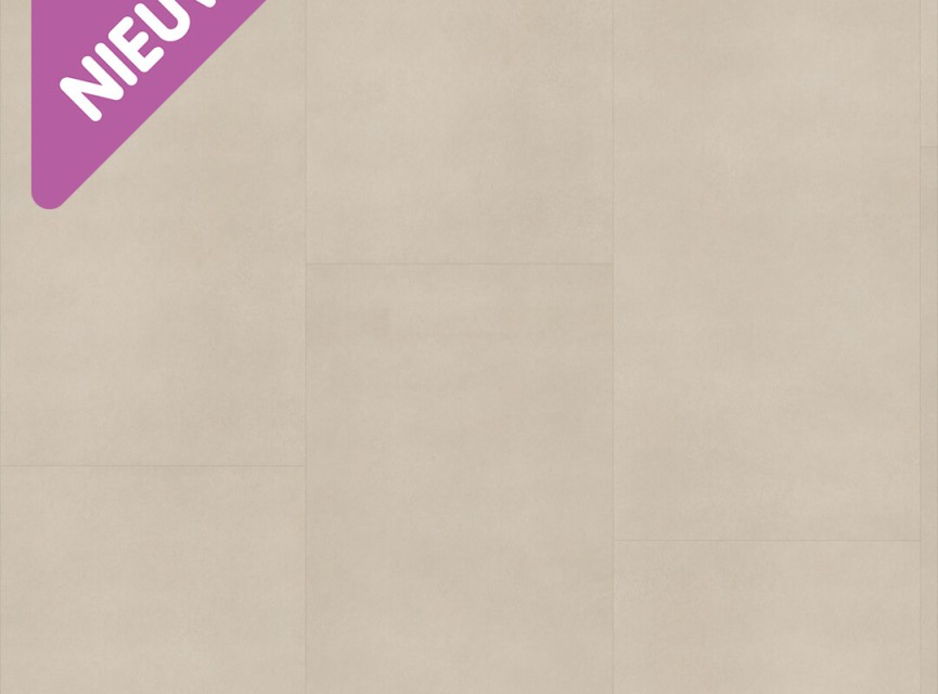 Clay dryback lichtgrijs PVC ( Dryback ) 914 x 457 x 2,5 mm